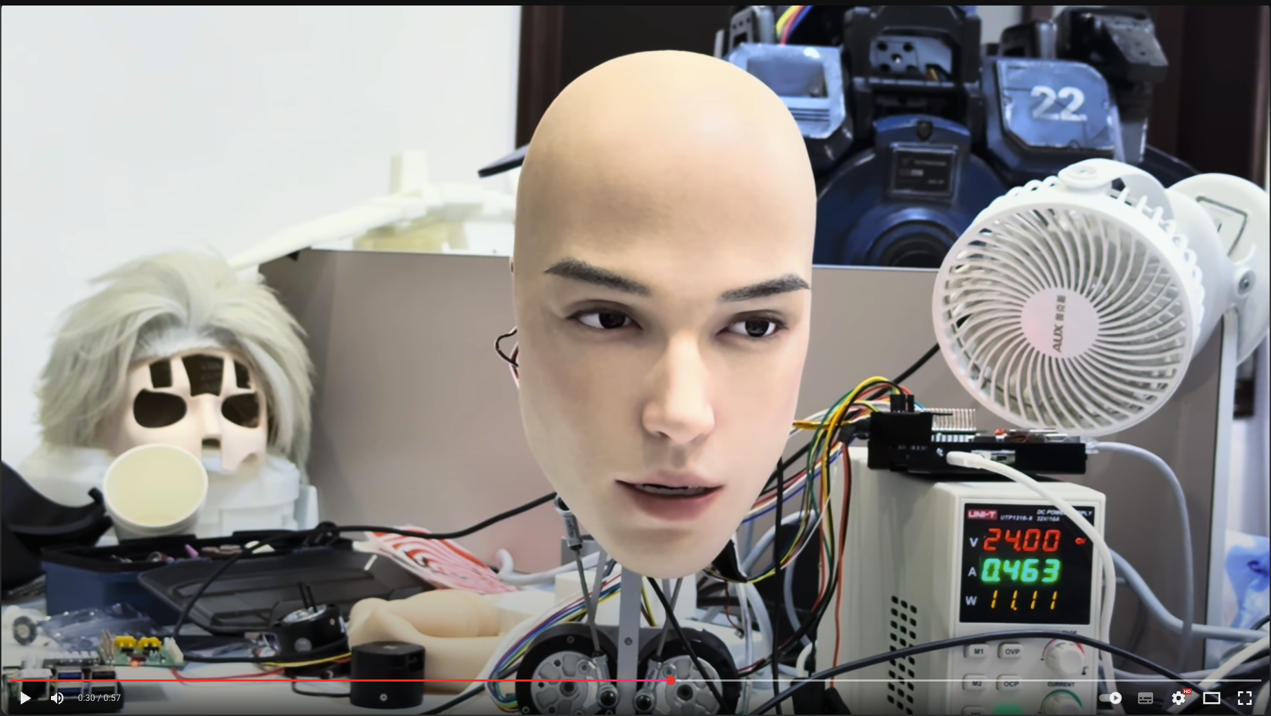 Origin M1 (Only Head) – en avancerad robotansikte för forskning och interaktion