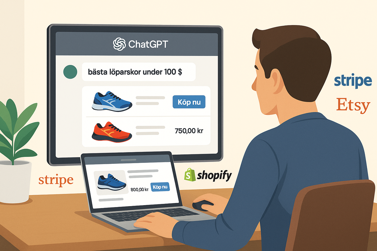 ChatGPT lanserar köp direkt i chatten – tar första steget mot AI-driven handel